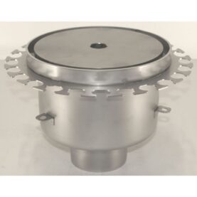 GOLVBRUNN FURO 140 110 MM 250 BOTTENUTLOPP VIDHÄFTNINGSFLÄNS FÖR MASSA