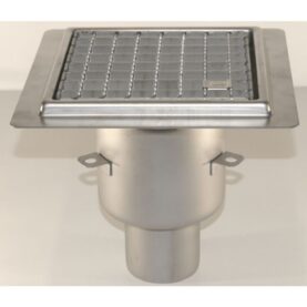 GOLVBRUNN FURO 141 75 MM 173X173 MM (LXB) BOTTENUTLOPP VIDHÄFTNINGSFLÄNS FÖR MASSA