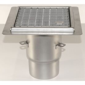 GOLVBRUNN FURO 141 110 MM 173X173 MM (LXB) BOTTENUTLOPP VIDHÄFTNINGSFLÄNS FÖR MASSA