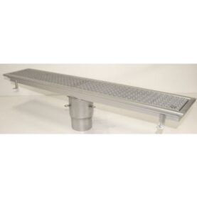 GOLVRÄNNA FURO 115 110 MM 1000X150 MM (LXB) BOTTENUTLOPP GOLV UTAN TÄTSKIKT