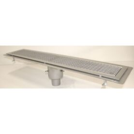 GOLVRÄNNA FURO 115 75 MM 1000X150 MM (LXB) BOTTENUTLOPP KLISTERFLÄNS FÖR TÄTSKIKT