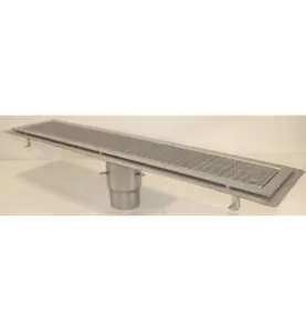 GOLVRÄNNA FURO 115 110 MM 1000X150 MM (LXB) BOTTENUTLOPP KLISTERFLÄNS FÖR TÄTSKIKT