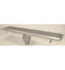 GOLVRÄNNA FURO 115 75 MM 1000X150 MM (LXB) BOTTENUTLOPP VIDHÄFTNINGSFLÄNS FÖR MASSA