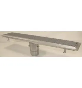 GOLVRÄNNA FURO 115 110 MM 1000X150 MM (LXB) BOTTENUTLOPP VIDHÄFTNINGSFLÄNS FÖR MASSA