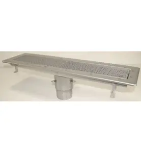 GOLVRÄNNA FURO 115 110 MM 800X150 MM (LXB) BOTTENUTLOPP KLÄMRAM FÖR PLASTMATTA PURUS