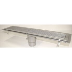 GOLVRÄNNA FURO 115 110 MM 900X150 MM (LXB) BOTTENUTLOPP KLISTERFLÄNS FÖR TÄTSKIKT PURUS