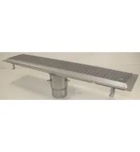 GOLVRÄNNA FURO 115 110 MM 900X150 MM (LXB) BOTTENUTLOPP VIDHÄFTNINGSFLÄNS FÖR MASSA