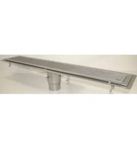 GOLVRÄNNA FURO 115 110 MM 1200X150 MM (LXB) BOTTENUTLOPP KLISTERFLÄNS FÖR TÄTSKIKT
