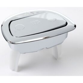 SPOLKNAPP BLANKFÖRKROMAD MED FRESH WC SIGN IFÖ