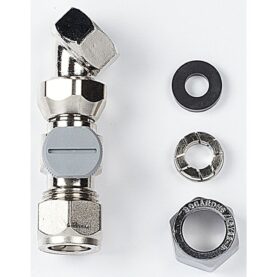 AVSTÄNGNINGSVENTIL, VINKEL 45GR IDO