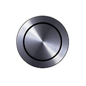 PNEUMATISK TRYCKKNAPP ENKELSPOLNING MET/SVART GBG