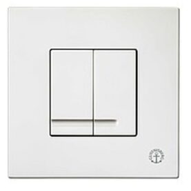 TRYCKPLATTA DELOS XS DUOSPOLNING VIT GBG