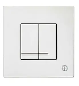 TRYCKPLATTA DELOS XS DUOSPOLNING VIT GBG
