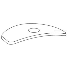 LOCK TILL WC NORDIC ÅR-02 VIT SINGLE N2002 BUTIKSFÖRPACKAD GBG