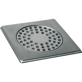 KLINKERRAM STANDARD 200X200X7MM (BXDXH) FÖR GOLVBRUNN MED ROSTFRI Ø150MM SIL ROSTFRI JAFO