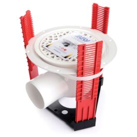 GOLVBRUNNSFIXTUR Ø190-Ø220MM MAX MONTAGEHÖJD 260MM FÖR GOLVBRUNNAR Ø190-Ø220MM RÖD/SVART JAFO