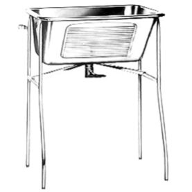 TVÄTTLÅDA ROSTFRI TL60 B M 32 KULVENTIL NIMO