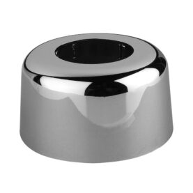 VÄGGHUV 32 MM HEL KROM FALUPLAST