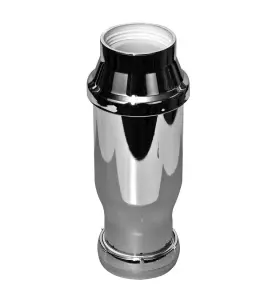 VATTENLÅS G32X32 MM RAKT KROM FALUPLAST