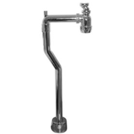 VATTENLÅSSATS 40 MM X G32 MED PUNGLÅS VINKELRÖR HUV KROM FALUPLAST