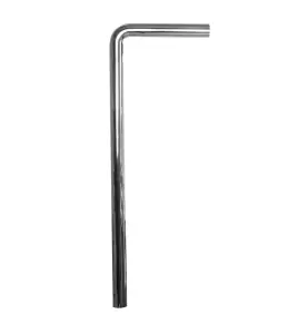 UTLOPPSRÖR 32 MM X 90° FÖRKROMAD FALUPLAST