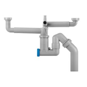 DISKBÄNKVATTENLÅS 2 UTAN RÖR G40 JAFO