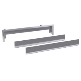 VÄGGBRUNNSFRONT MONTAGE FRAMFÖR VÄGGBRUNN MED FOG ALUMINIUM/FLERFÄRGAD GEBERIT