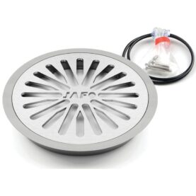 MATTPAKET GR 150 Ø171MM FÖR JAFO GOLVBRUNN ROSTFRI SIL, GRÅ KLÄMRING GRÅ/ROSTFRI JAFO