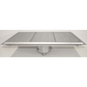 GOLVBRUNN FURO 113 75 MM 900X600 MM (LXB) BOTTENUTLOPP VIDHÄFTNINGSFLÄNS FÖR MASSA