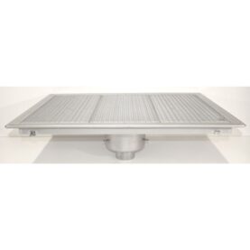 GOLVBRUNN FURO 113 110 MM 900X600 MM (LXB) BOTTENUTLOPP KLÄMRAM FÖR PLASTMATTA