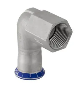 VINKELÖVERGÅNG 15 MM X RP15 X 90° MUFF X INVÄNDIG GÄNGA ROSTFRI MAPRESS GEBERIT