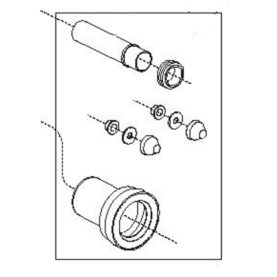 WC ANSLUTNINGSDETALJER L = 300 MM GBG