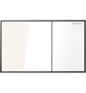 SPOLPLATTA OMEGA 60 GLAS VIT GEBERIT