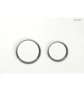 SPOLPLATTA OMEGA 20 VIT/BLANK GEBERIT