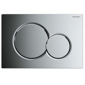 SPOLPLATTA SIGMA 01, BLANK FÖRKROMAD GEBERIT