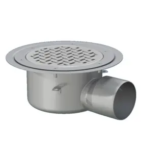 GOLVBRUNN FURO 008 110 MM 250 SIDOUTLOPP KLÄMRAM FÖR PLASTMATTA