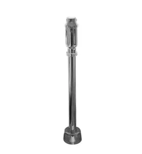 VATTENLÅSSATS 40 MM X G32 RAKT RÖR OCH HUV KROM FALUPLAST