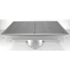 GOLVBRUNN FURO 113 110 MM 600X400 MM (LXB) BOTTENUTLOPP GOLV UTAN TÄTSKIKT