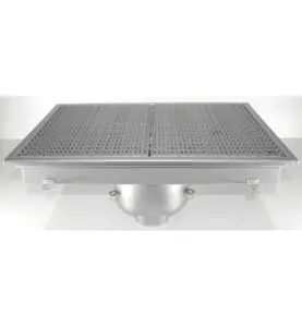 GOLVBRUNN FURO 113 110 MM 600X400 MM (LXB) BOTTENUTLOPP GOLV UTAN TÄTSKIKT