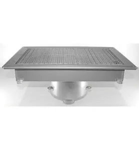 GOLVBRUNN FURO 113 75 MM 500X300 MM (LXB) BOTTENUTLOPP KLÄMRAM FÖR PLASTMATTA
