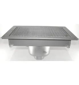 GOLVBRUNN FURO 113 110 MM 500X300 MM (LXB) BOTTENUTLOPP KLÄMRAM FÖR PLASTMATTA