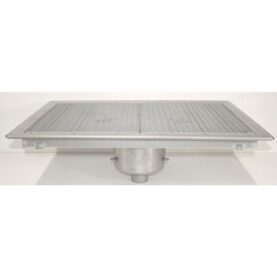 GOLVBRUNN FURO 113 75 MM 800X500 MM (LXB) BOTTENUTLOPP KLÄMRAM FÖR PLASTMATTA
