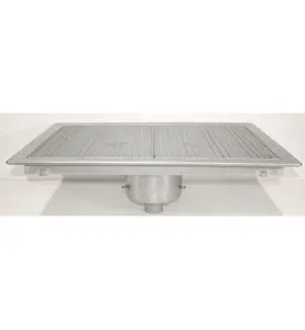 GOLVBRUNN FURO 113 75 MM 800X500 MM (LXB) BOTTENUTLOPP KLÄMRAM FÖR PLASTMATTA