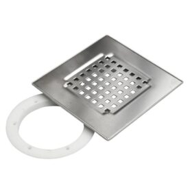 MONTAGESATS DRAIN K200-VU 197X197 MM (LXB) FÖR KLINKERS ROSTFRI BLUCHER