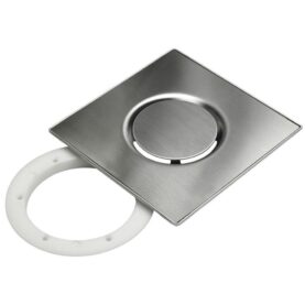 MONTAGESATS DRAIN K200-CU 197X197 MM (LXB) FÖR KLINKERS ROSTFRI BLUCHER