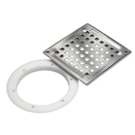 MONTAGESATS DRAIN K150-V 145X145 MM (LXB) FÖR KLINKERS ROSTFRI BLUCHER