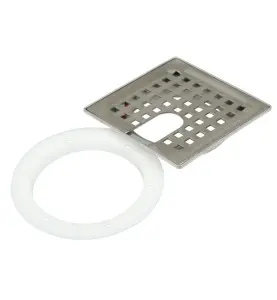 MONTAGESATS DRAIN K150-VUS 145X145 MM (LXB) FÖR KLINKERS ROSTFRI