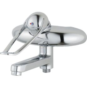 BADKARSBLANDARE 9000E 160 CC 1-GREPP VÄGGHÄNGD LÅNG SPAK MED VRIDBAR OMKASTARE FMM