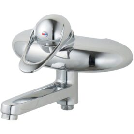 BADKARSBLANDARE 9000E 150 CC 1-GREPP VÄGGHÄNGD MED VRIDBAR OMKASTARE FMM