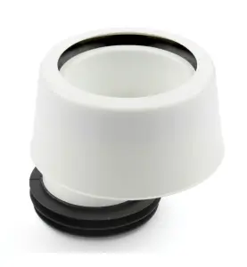 WC-STOS GAS WC 30 Ø110MM FÖR Ø110MM SLÄTÄNDA EXCENTRISK 30MM VIT JAFO